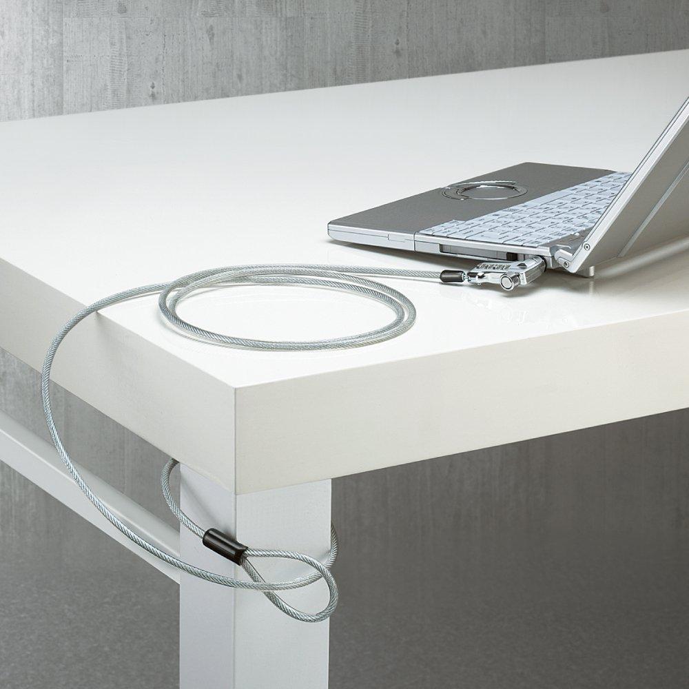 Kokuyo PC Lock Security Slot Integrated Dial Kit, Compatible, Type, EAS-L91