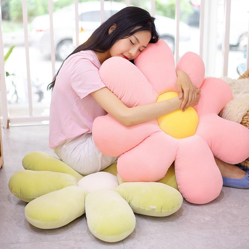 Small Daisies Flower Plush Toys Bed Pillow Cushion Cushion Cute Gifts Girls