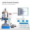 Rongyu 125 800KG Dual-Button Pneumatic Punch Press