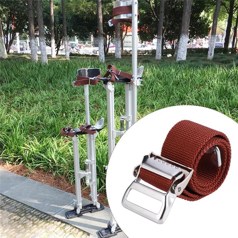 

AEE2-Stilt Leg Bands Straps, Adjustable Comfort Drywall Stilts Leg Band Straps Loop Home Improvement Replacement Part