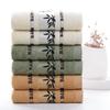 Absorbent, non-shedding bamboo fiber towel: superior to pure cotton towels for bath use.