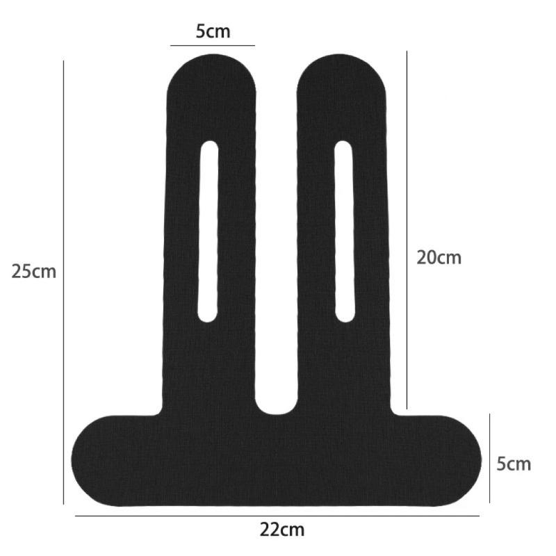 1/5Pcs Pre-Cut Kinesiology Tape For Knees Waterproof Elastic Breathable Athletic Tape Sports Bandage