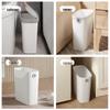Slim Lidless Kitchen Trash Can