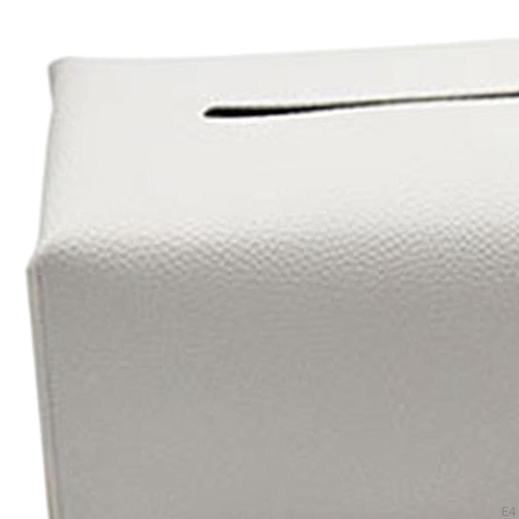 Elegant Faux Leather Tissue Holder for Home and Office