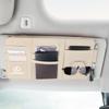 CKU5 Car Sun Visor Wallet Card Bag Sunglasses Holder For Lexus RX330 IS250 Ct200h ES300h RX350 IS300h NX300h Car Interior Accessories
