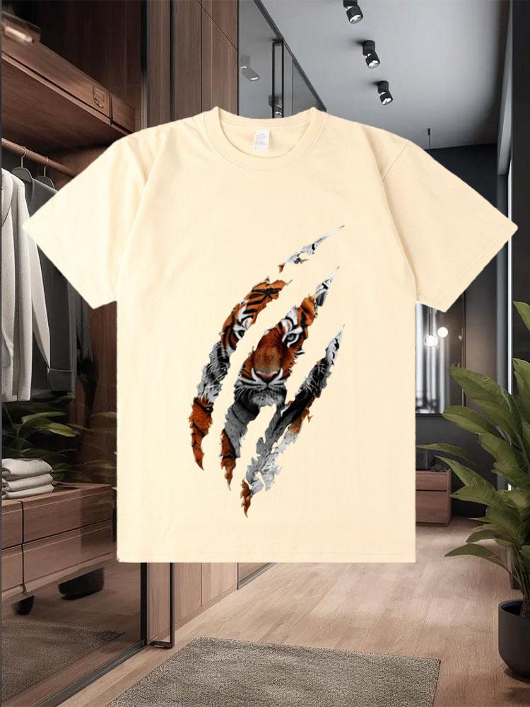 2025 New - Style Pure Cotton Men's T - Shirts  Perfect for a Trendy and Casual Summer