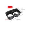 Matte Black ABS Center Console Cup Holder For Mercedes Benz E Class W212 09-15