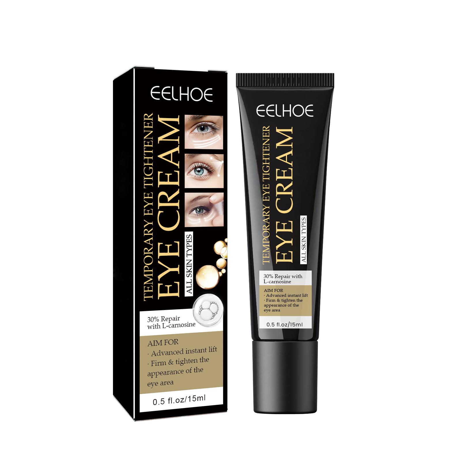 

EELHOE Instant Firming Eye Cream Увлажняющий укрепляющий крем для кожи вокруг глаз Уменьшает темные круги Крем для массажа глаз Средства по уходу за кожей 15ml