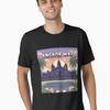 Retro Anime Angkor Wat Travel Design Essential T-Shirt