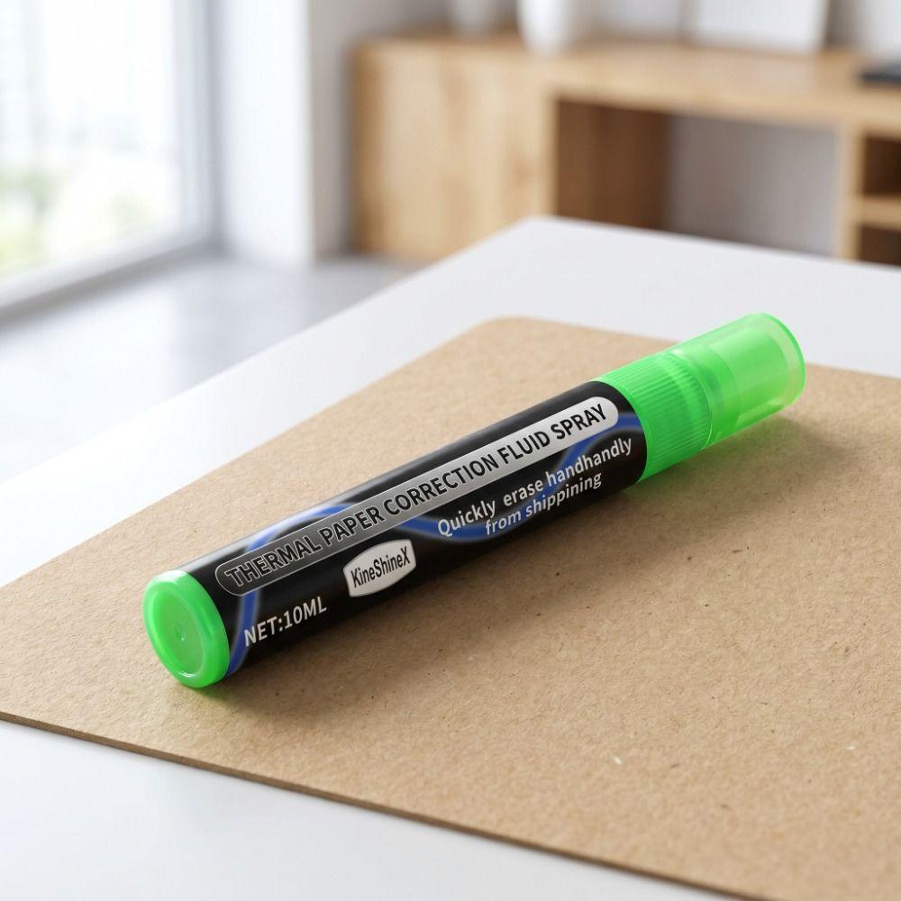 Portable Thermal Paper Erasing Pen Quickly 10ml Capacity Data Erasing Pen Remove Address Phone Shipping Labels Bills