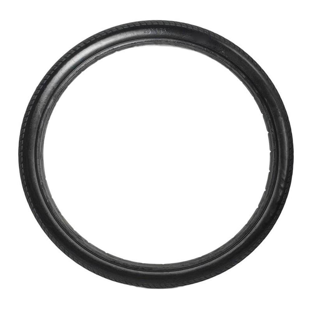 1pc Bike Solid Tire 20x1.75 Polyurethane No Inflation Outer Tire For 20inches Wheels Trolley Wheelchair Tyre Replacement Accesso