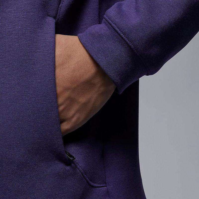 Jordan Sport Stand Collar Half-Zip Sweatshirt Men Tops Purple FB7564-502