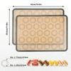Tappetino da Forno in Silicone per Macaron - Tappetino Antiaderente in Silicone per la Cottura di Macaron, Fodera per Biscotti e Pasticceria