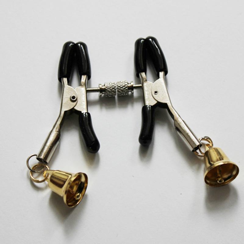 Nipple Clips Jingle Bells Labia Sex Shop Breast Sex Toys Clit Breast Clip Shameless Shaking Stimulate Papilla Christmas Gifts