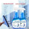 Potente Detergente per Vetri per Finestre di Casa e Bagno, Rimuovi Macchie e Calcare con Strumento Speciale