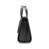 Michael Kors Chantal Classic Logo Pebbled Tote Bag Women Tote Black Brown 32R3G7CC0B-BROWN-BLK