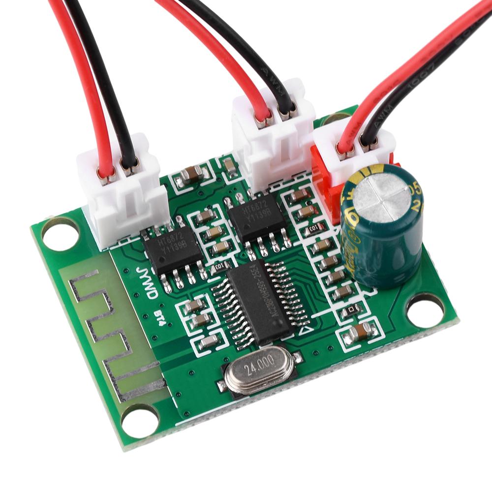 DC 3.3-5V Amplifier Board Bluetooth 5.0 AUX Audio Input Power Amplifier Board Hands-Free Calling External Buttons Module