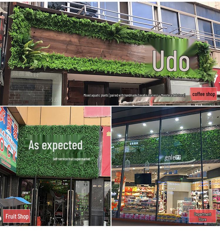 3D Bionic Plant Wall Decor - Indoor/Outdoor Artificial Greenery & Flowers