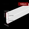 100cm Silicone Door Draught Excluder Door Bottom Sealing Strip Tape Weatherstrip Waterproof Wind Proof Sound Insulation Tape