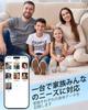 INSMART Body Composition Scale Measures 17 Body Fat Muscle Basal Metabolic Bone Smartphone Bluetooth Automatic Power Measures Body Fat Muscle Basal