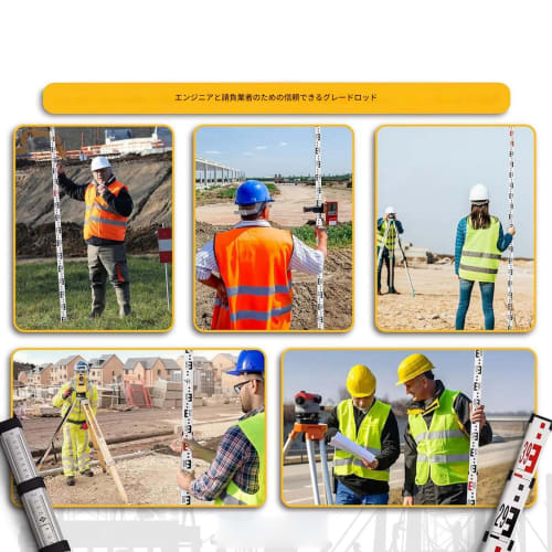 Telescopic Prism Stand, Prism Tripod, Retractable Prism Pole Tripod, Prism Pole, Construction Site, Road, Surveying Equipment
