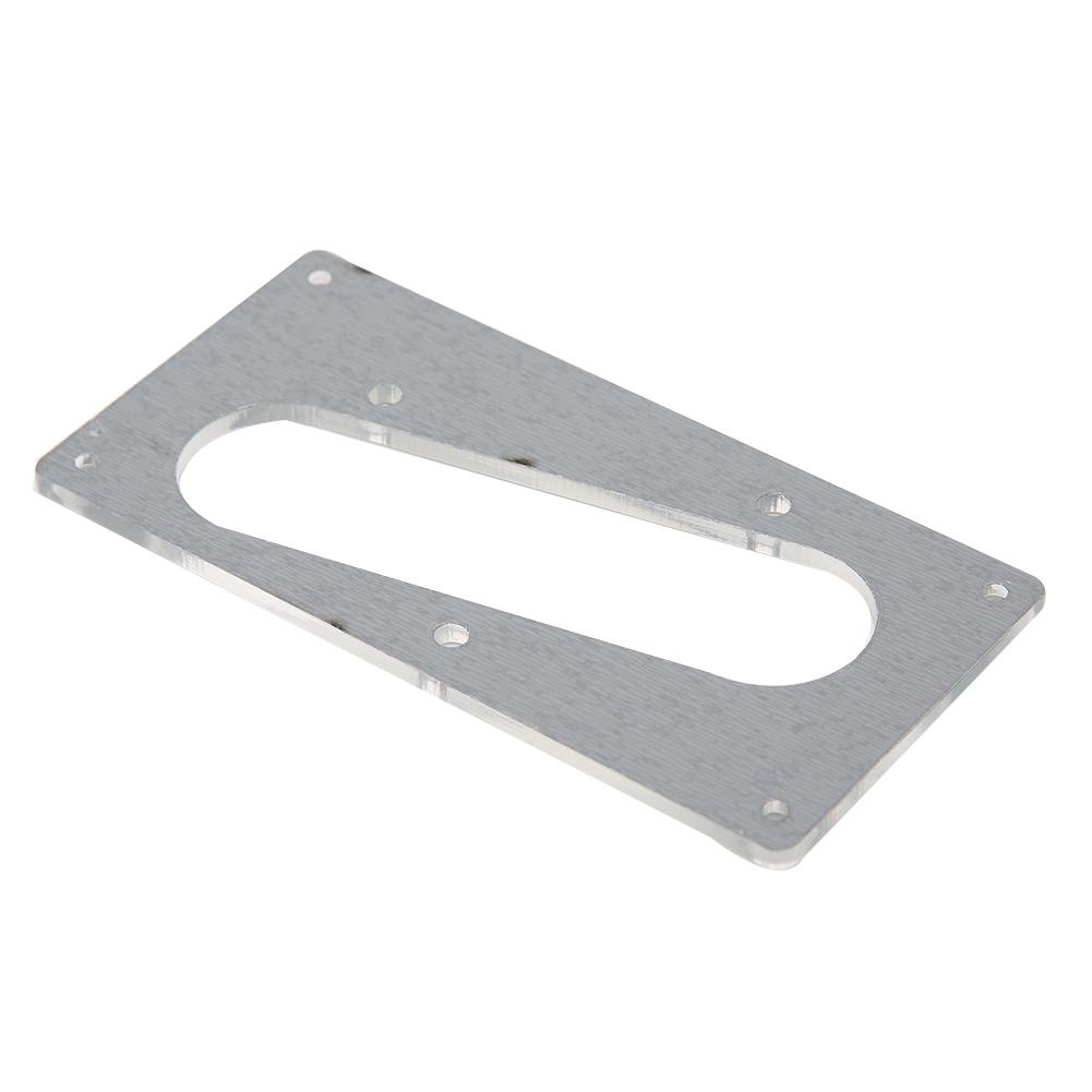 Pickup Frame Acrylic Single Coil Humbucker Frame for Guitar Bass Musical InstrumentSilver