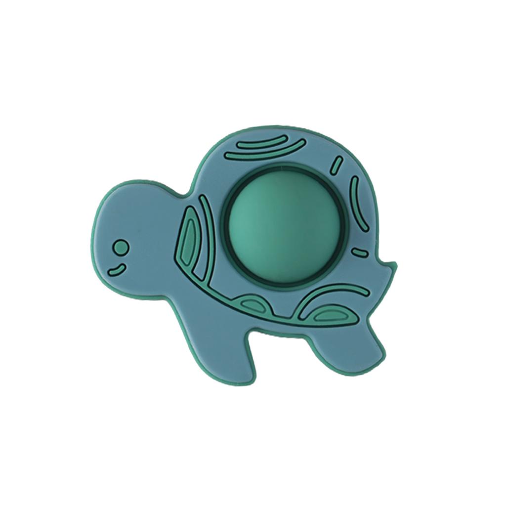 Color Kids 1PCS Baby Silicone Teether Toy 0-12 Months BPA Free Chewing Relief Sensory Toy For Newborn Infant Toddler Safe