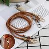 Genuine Leather Bag Shoulder Strap Round Band Replacement Straps Crossbody Purse Handbag Handle DIY Accessories 40/60/80/120cm