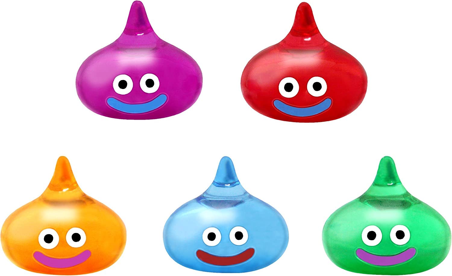 Прозрачные магниты Square Enix Smile Slime (Набор из 5)