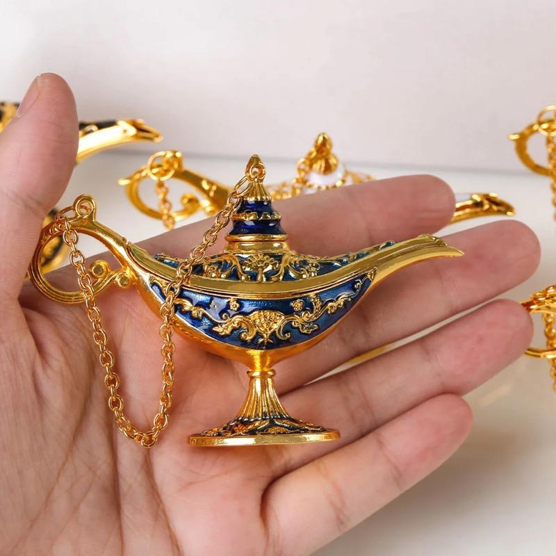 Aladdin European Ornament Vintage Home Russian Ing Lamp Metal Decoration Crafts Home Decoration