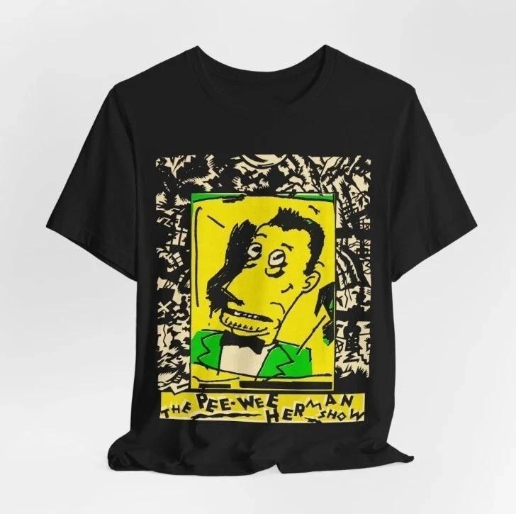 Hot Popular Pee Wee Herman Cotton Black S to 5XL Tee Shirt SG375 Unisex T-Shirt M