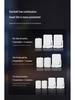 Wireless Battery-Powered Doorbell with Strong Flash, Service Call Button for Hearing Impaired and Elderly, Optional Mute Function.