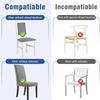 Scratch Resistant PVC Chair Seat Cover Dust-proof Chair Cushion Cover  Room Protection
