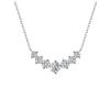 925 Sterling Silver Moissanite Necklace: Elegant and Versatile High-End Clavicle Chain for Women