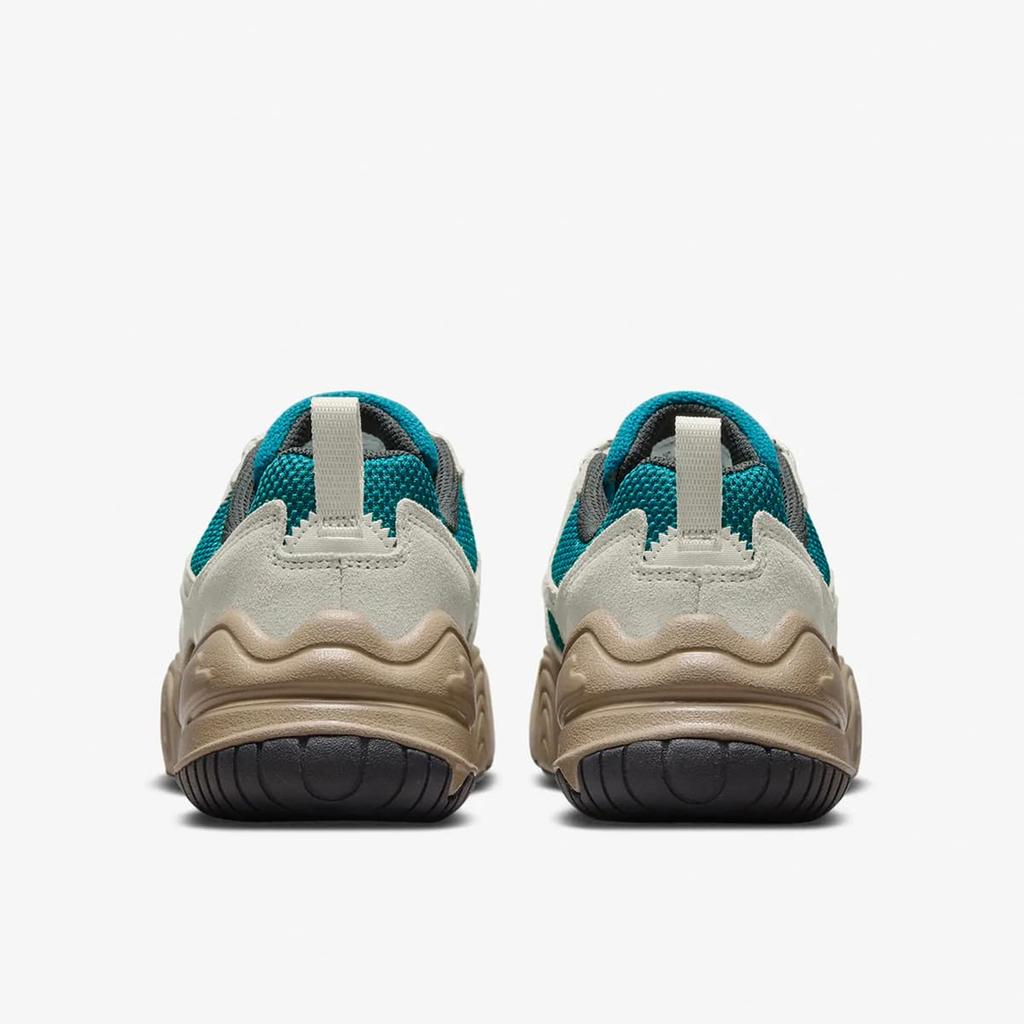 Nike Tech Hera Women's Sneakers Light Orewood Brown/Geode Teal, Chunky Retro Style, 25.0cm. Authentic Japan Edition. Model DR9761-110