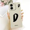 For OPPO A6X A6 A6T Pro 4G 5G 2026 Lucky Initial Letter Phone Case For Oppo A6 A6x A6t Soft Silicone Shockproof Cases Bumpers