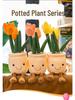 Creative Home Decor: Simulated Plants, Tulips, Succulents, Plush Dolls, Potted Flowers, Ornaments