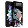 Arlecchino Genshin Impact Black Phone Case For Samsung ZFlip7 ZFlip6 ZFlip5 ZFlip4 ZFlip3 5G Hard Protective Galaxy Z Flip 3 4 5