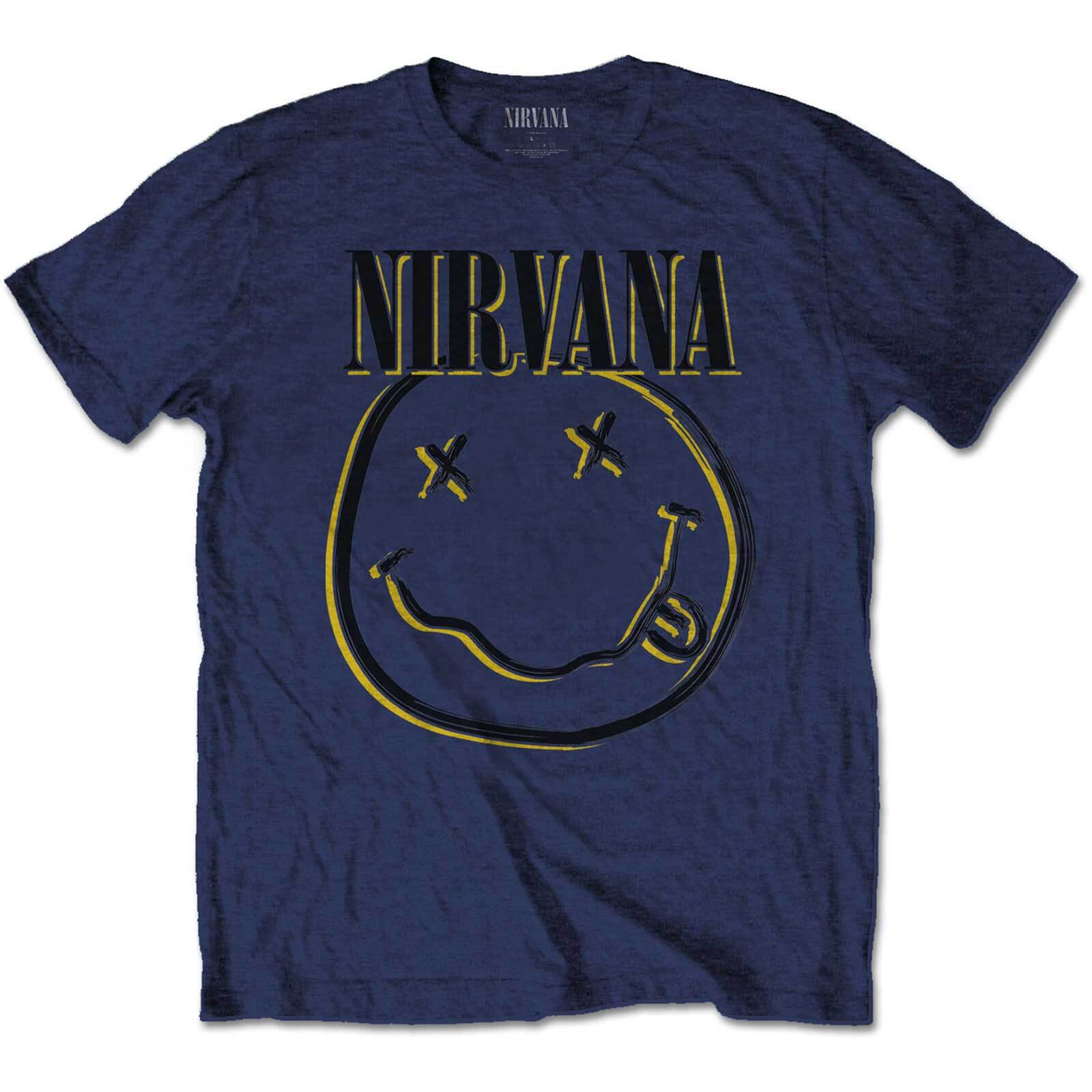 

Nirvana Men s Women s Adult T-Shirt Inverse Ages 3 to 14years Free Postage 3XL