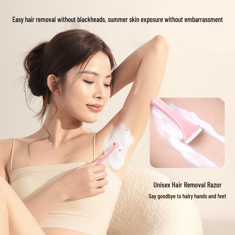 Unisex Mini Razor for Body & Underarm Shaving - Hair Removal Tool for Men & Women.