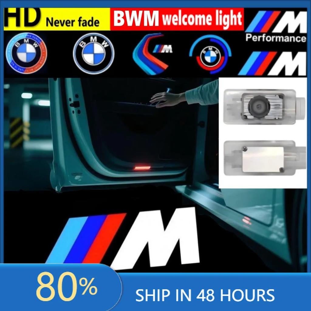 KOLF1 Car Sticker Hot For BMW HD LED Car Door Ghost Projector Welcome Light For BMW 1 2 3 4 Series i3 G20 G21 G22 F40 F44 2024 2022 20