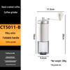 Stainless Steel Hand-Crank Coffee Grinder - Portable and In Stock