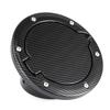 Oil Fuel Tank Filler Cap Carbon Fiber Style Modification Parts Fits for Jeep Wrangler JK 2 4 Doors 2007 2017