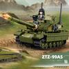 183PCS ZTZ-99A Main Battle Tank Army Building Blocks Sets Educational Toys for Children No Box