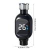 Strong Steel Shower Head Temperature Monitors Waterproof Housing Fast Thermal Response Bathroom Upgrades