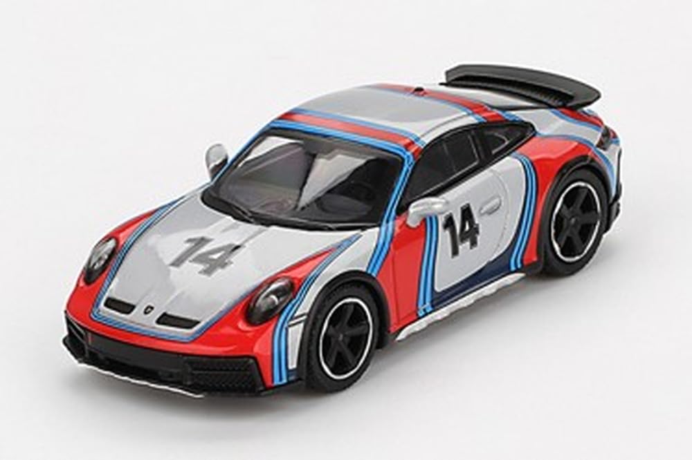 

MINI GT Scale Porsche 911 Dakar Rally 1974 Ice Gray Metallic Finished Product 1/64 (Left-Hand Drive) MGT00964-BL