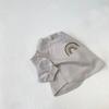 T-shirt Autunnale Arcobaleno Cartone Animato Unisex per Neonati - Top a Manica Lunga in Puro Cotone per Bambini Piccoli