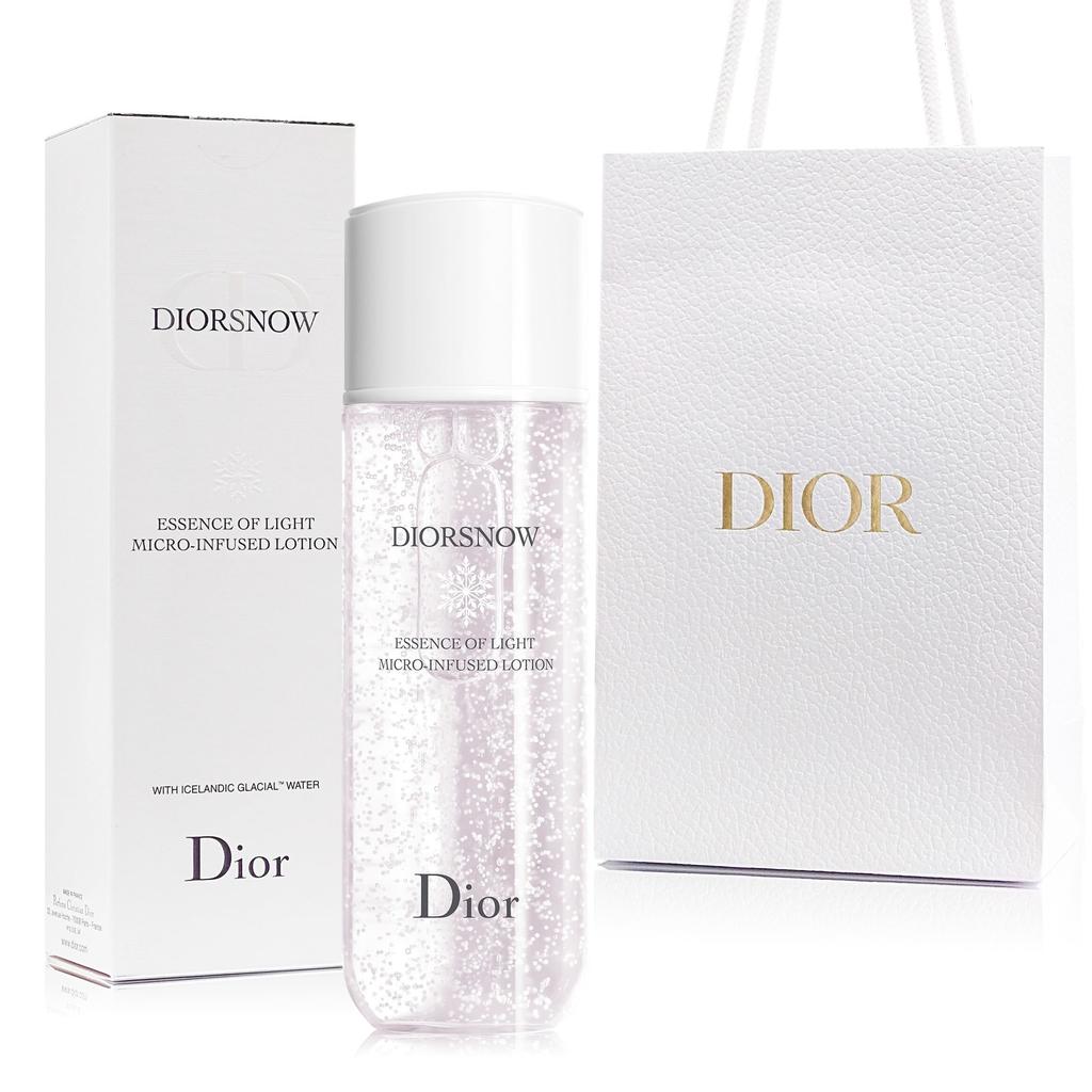 Dior Snow Essence of Light Micro Lotion 175ml Skincare Cosmetics Birthday Gift with Shopper (Medicated Toner)