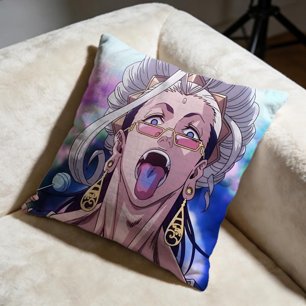 Trendy RRecord of Ragnaroked Cushion Cover Soft Decorative Pillow Case Suitable for Bedroom Sofa Car Travel Use