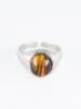 Harang Hr 234R_Tiger Eye Silver Ring